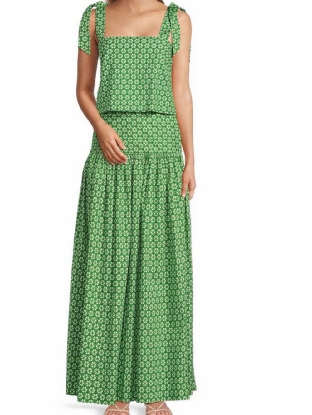 ANTONIO MELANI Green Maxi Set
